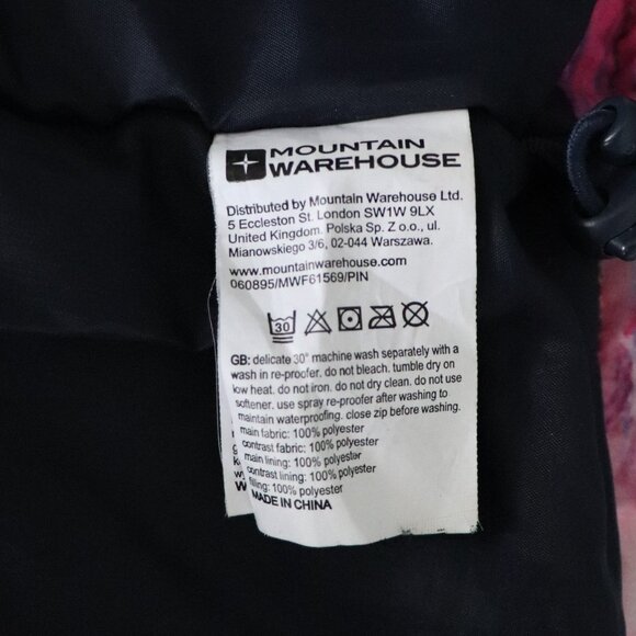 Mountain Warehouse Women's 4 Full Zip Dawn 2 Waterproof Ski Winter Hooded Coat - Picture 16 of 16